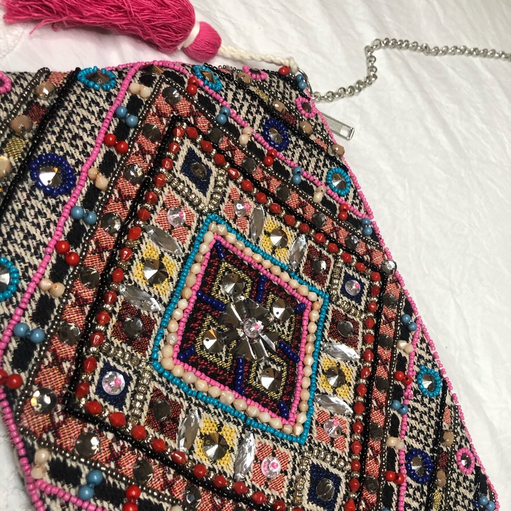 Beaded Cross body